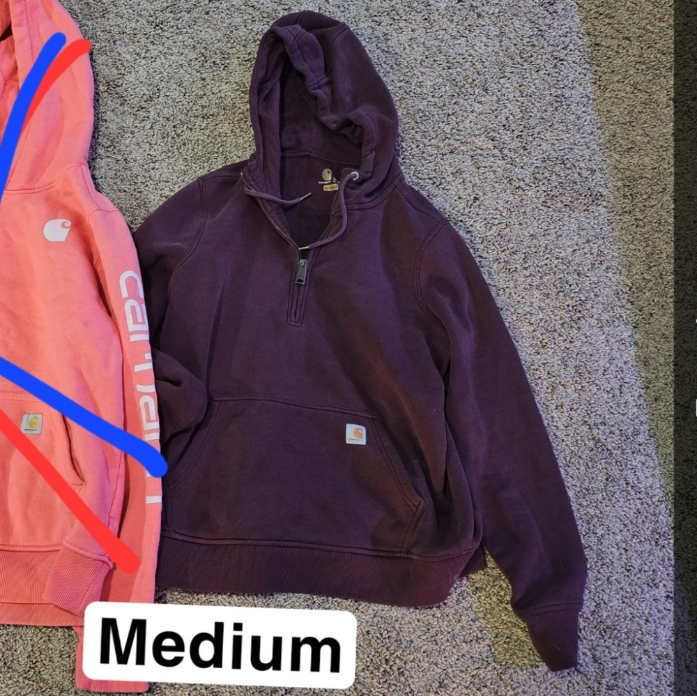 Carhartt Dark Purple Hoodie